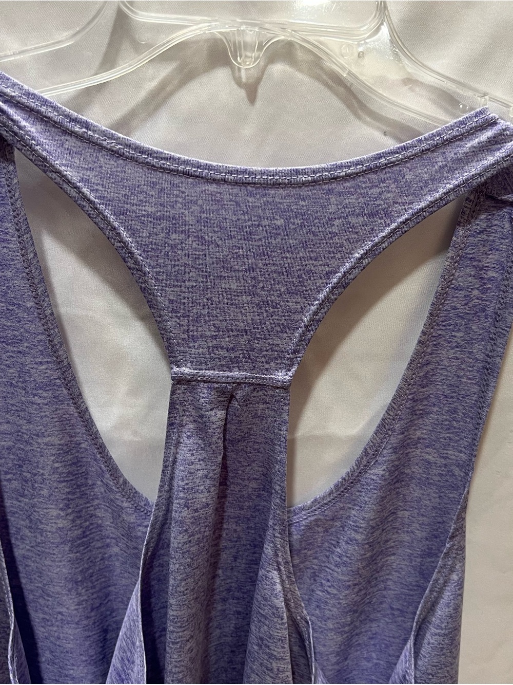 SHEIN Lilac Ribbed Racerback Tank - Picture 5 of 5